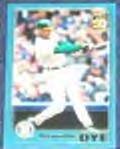 2001 Topps Traded Jermaine Dye #T69 Athletics