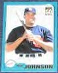 2001 Topps Traded Ben Johnson #T179 Padres