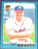 2001 Topps Traded Kurt Abbott #T72 Braves