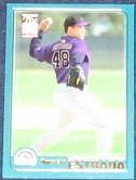 2001 Topps Traded Horacio Estrada #T202 Rockies