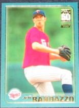 2001 Topps Traded Jeff Randazzo #T254 Twins