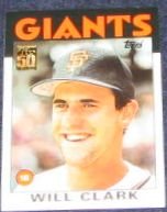 2001 Topps Traded Will Clark #24T Giants