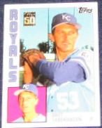 2001 Topps Traded Bret Saberhagen #104T Royals