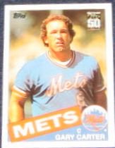 2001 Topps Traded Gary Carter #17T Mets