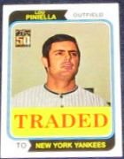 2001 Topps Traded Lou Piniella #390T Yankees