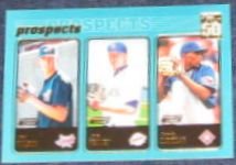 2001 Topps Prospects Wilson/Peavey/Cubillan #728