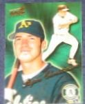 1999 Pacific Aurora Ryan Christenson #134 Athletics