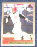 2000 Topps Greg Vaughn #113 Reds