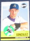 2001 Upper Deck Vintage Luis Gonzalez #220 Diamondbacks