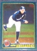2001 Topps Traded Chrome Rookie Adrian Hernandez #T226