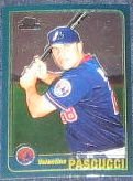 2001 Topps Traded Chrome Rookie Valentino Pascucci #T237