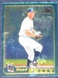 2001 Topps Traded Chrome Rookie Chad Petty #T240 Tigers