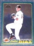 2001 Topps Traded Chrome Rookie Felix Diaz #T220 Giants