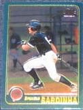 2001 Topps Traded Chrome Rookie Bronson Sardinha #T260