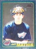 2001 Topps Traded Chrome Rookie Jeff Mathis #T258 Angel