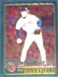 2001 Topps Chrome Tim Wakefield #545 Red Sox