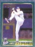 2001 Topps Chrome Jerry Spradlin #550 Royals
