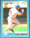 2001 Topps Traded Ruben Sierra #T85 Rangers