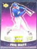93 UD Fun Pk Stars of Tomorrow Phil Hiatt #4 Royals