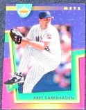 93 UD Fun Pk Bret Saberhagen #129 Mets