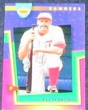 93 UD Fun Pk Kevin Brown #154 Rangers