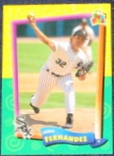 94 UD Fun Pk Alex Fernandez #54 White Sox