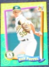 94 UD Fun Pk Todd Van Poppel #59 Athletics