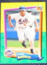 94 UD Fun Pk Jeromy Burnitz #81 Mets