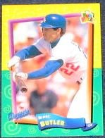 94 UD Fun Pk Brett Butler #72 Dodgers