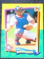 94 UD Fun Pk Ivan Rodriguez #70 Rangers