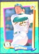 94 UD Fun Pk Mark McGwire #125 Athletics