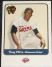 2001 Fleer Greats of the Game Tony Oliva #112 Twins