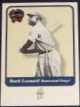 2001 Fleer Greats of the Game Buck Leonard #71