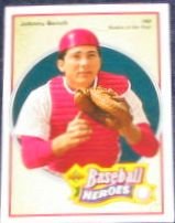 92 UD Baseball Heroes Johnny Bench #37