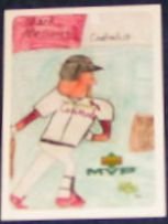 2000 UD MVP Draw Your Own Card Mark McGwire #DT24