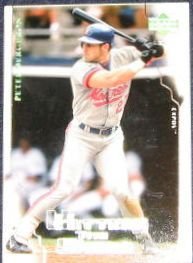 2000 UD Hitting the Show Peter Bergeron #81 Expos