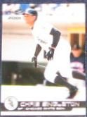 2001 Pacific Chris Singleton #101 White Sox