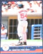 2001 Pacific Rookie Morgan Burkhart #455 Red Sox