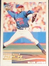 2000 Pacific Crown Spanish Billy Koch #295 Blue Jays