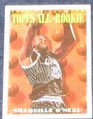 1993-94 Topps All Rookie Shaquille O'Neal #152 Magic