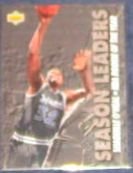 1993-94 UD Season Leaders Shaquille O'Neal #177 Magic