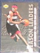1993-94 UD Season Leaders Cliff Robinson #175 Blazers