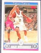 2006-07 Topps Basketball Nazr Mohammed #180 Pistons