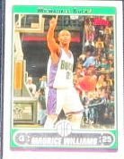 2006-07 Topps Basketball Maurice Williams #148 Bucks