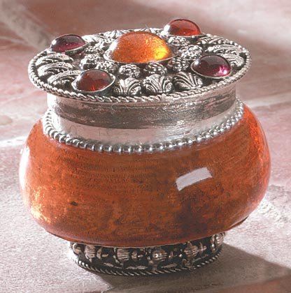 Jewelled Sandalwood Candle-In-A-Jar