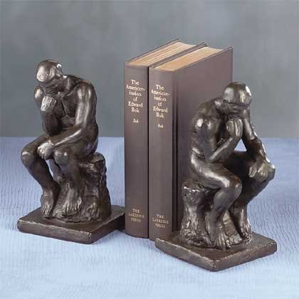 The Thinker Bookends
