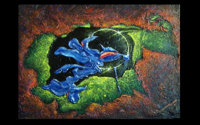 Blue Iris Eclipse