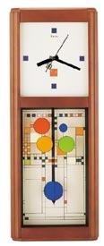Bulova C3321 Frank Lloyd Wright "Coonley Playhouse" Wall Clock
