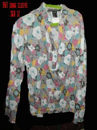 Flower print shirt