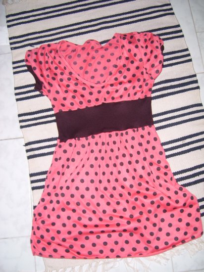 Red Dotted Tunic